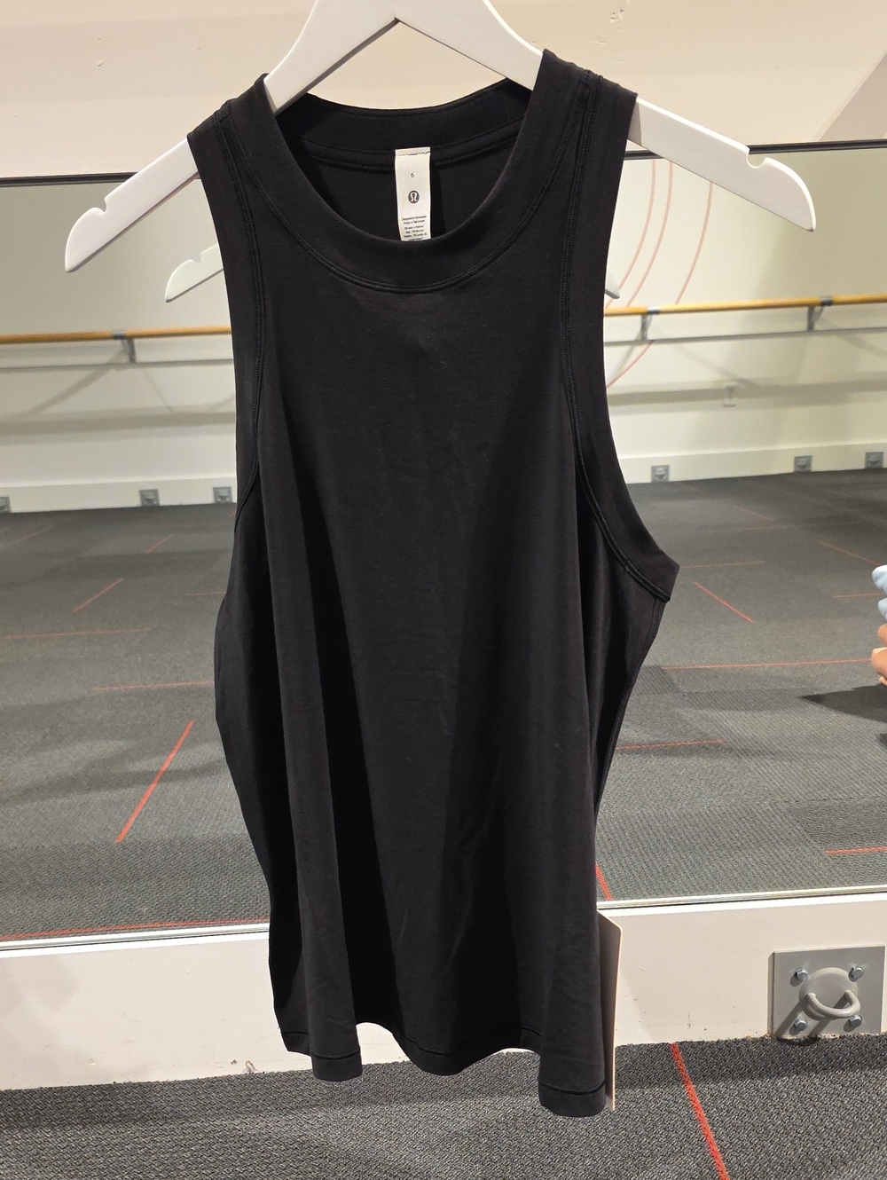 Lululemon Jersey Training Tank Top in Black NWT